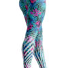 Tropical print leggings