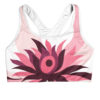 lotus print sports bra dazzle