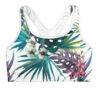 tropical print sports bra dazzle