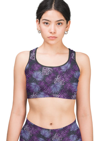 tropical sports bra dazzle