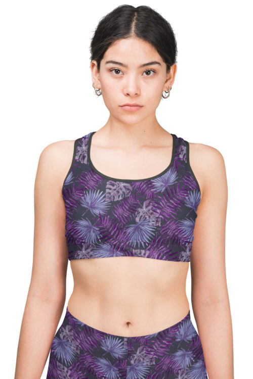 tropical sports bra dazzle